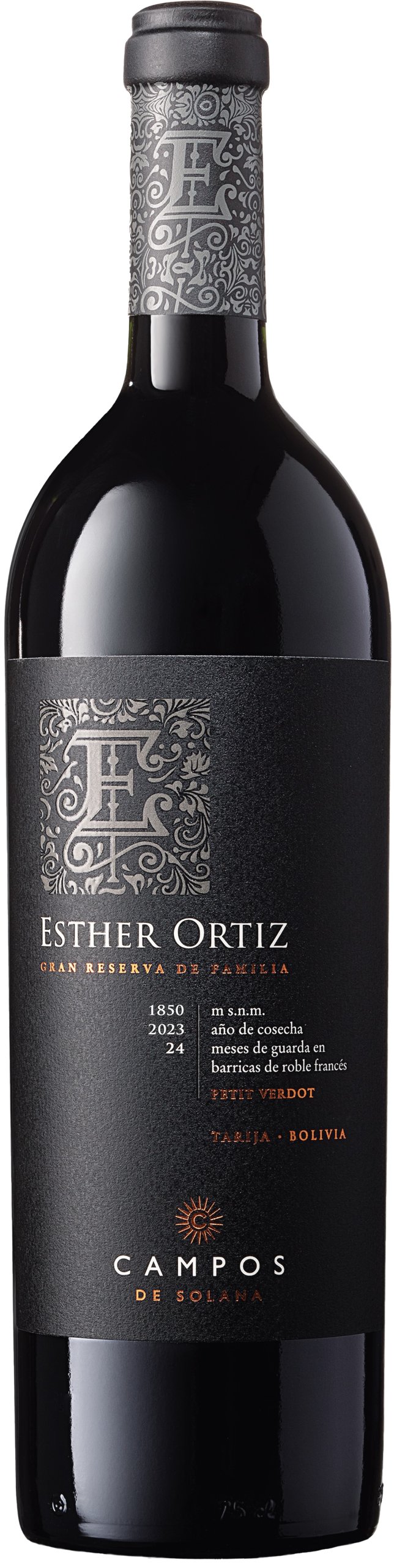 Campos de Solana Esther Ortiz Gran Reserva de Familia Petit Verdot